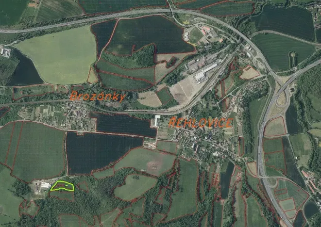 Prodej pozemku, Řehlovice, 10485 m2
