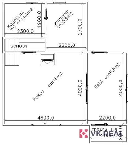 Prodej chaty, Slavíkov - Dlouhý, 92 m2