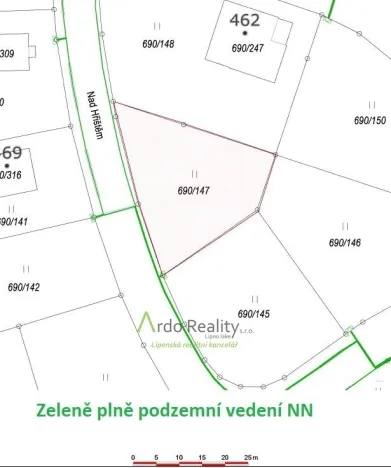 Prodej komerčního pozemku, Horní Planá, 723 m2