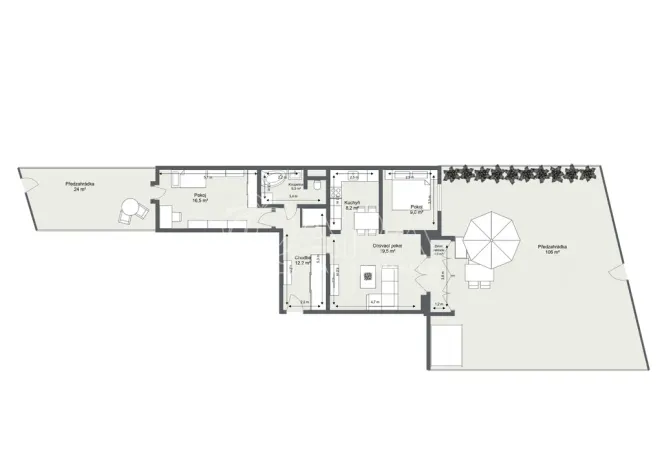 Prodej bytu 3+kk, Vestec, Ve Stromkách, 67 m2