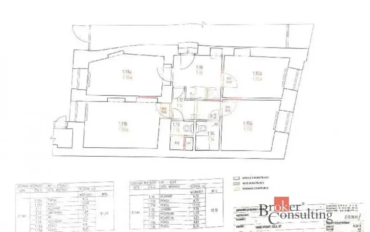 Prodej bytu 4+1, Brno - Zábrdovice, Cejl, 53 m2