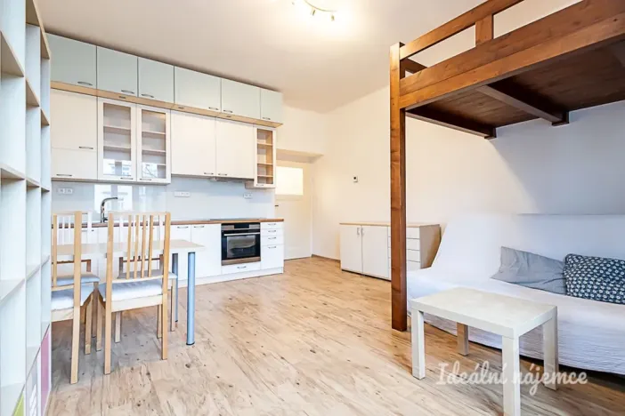 Pronájem bytu 1+kk, Praha - Strašnice, Černokostelecká, 32 m2