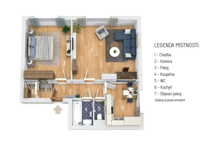 Prodej bytu 2+1, Karlovy Vary, Horova, 65 m2