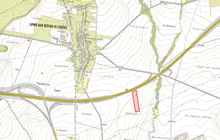 Prodej pole, Lipník nad Bečvou, 16570 m2