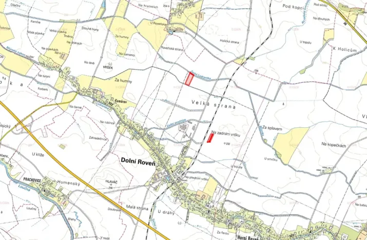Prodej pole, Dolní Roveň, 23275 m2