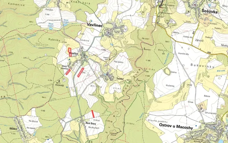 Prodej podílu pole, Vavřinec, 21531 m2