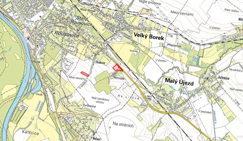 Prodej pole, Velký Borek, 6136 m2
