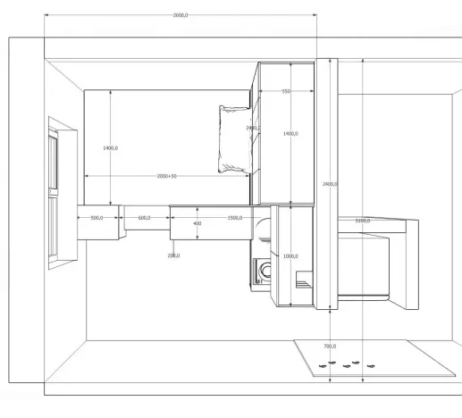 Pronájem bytu 1+kk, Praha - Nové Město, Sokolská, 16 m2
