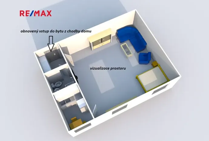 Prodej obchodního prostoru, Jeseník, Poštovní, 41 m2