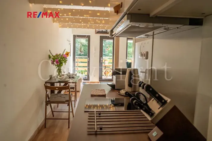 Prodej bytu 1+kk, Líšnice, Spálený Mlýn, 25 m2