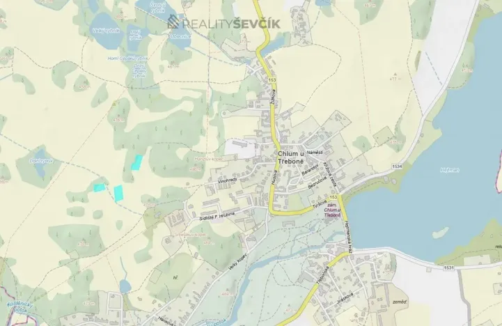 Prodej pole, Chlum u Třeboně, 6663 m2