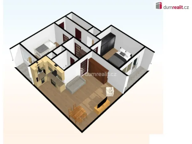 Prodej bytu 3+kk, Praha - Chodov, Tererova, 82 m2