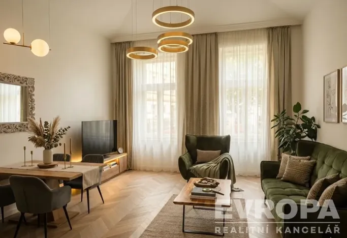 Pronájem bytu 2+kk, Praha - Vinohrady, U Zvonařky, 65 m2