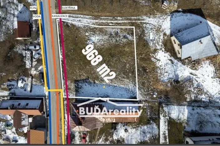 Prodej pozemku pro bydlení, Lačnov, 968 m2