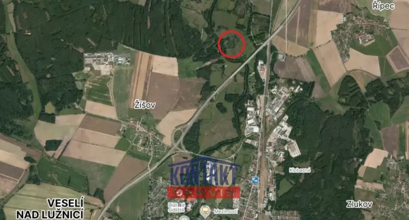 Prodej zahrady, Řípec, 11550 m2