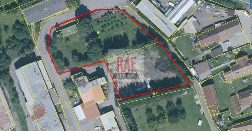 Prodej komerčního pozemku, Bystřice nad Pernštejnem, Lnářská, 5069 m2