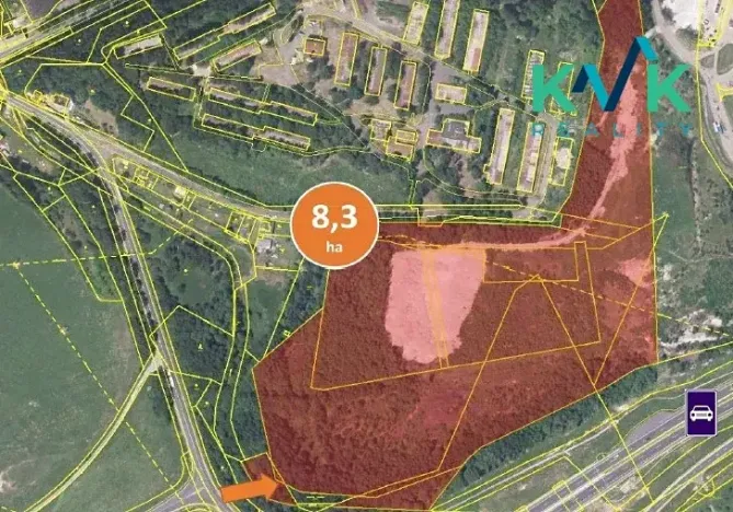 Pronájem komerčního pozemku, Březová, 5000 m2