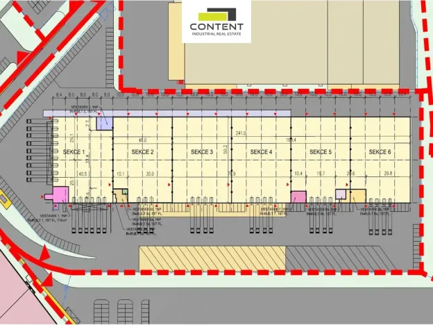 Pronájem skladu, Rudná, K Vypichu, 1880 m2