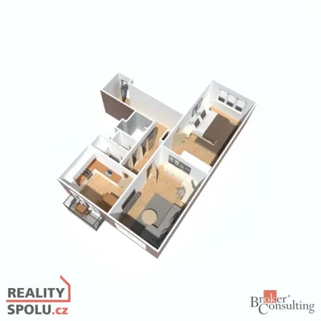 Prodej bytu 2+1, Karviná - Nové Město, Fibichova, 67 m2