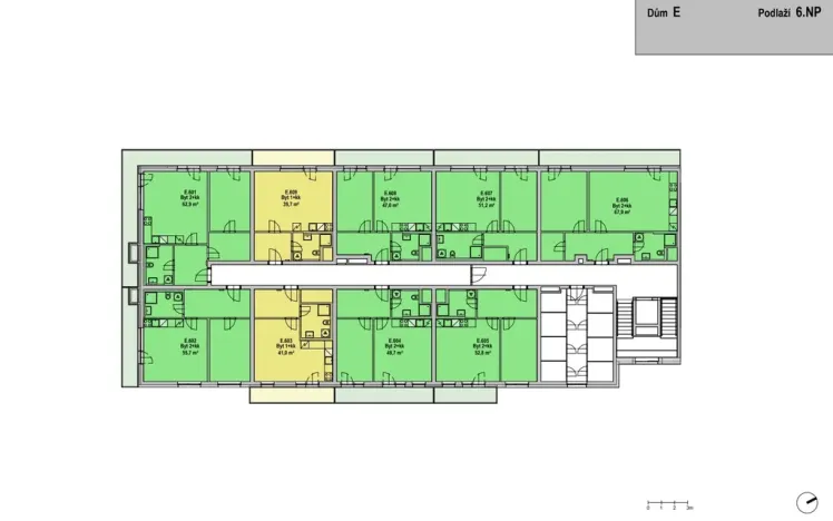 Prodej bytu 2+kk, Hůry, Pod Strání, 52 m2