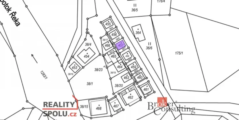 Prodej chaty, Řeka, 20 m2