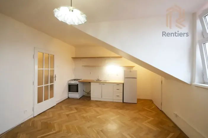 Pronájem bytu 1+kk, Praha - Podolí, Sinkulova, 31 m2