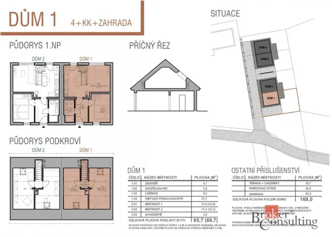 Prodej rodinného domu, Dlouhá Ves, 69 m2