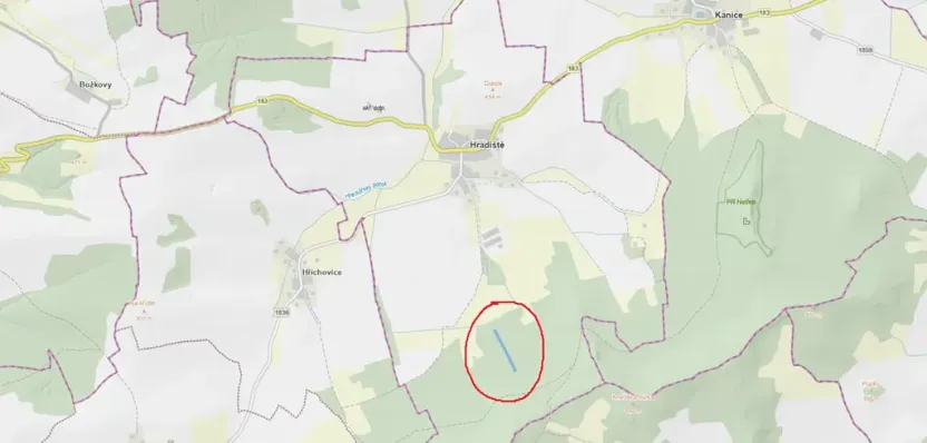 Prodej lesa, Plzeň, 5650 m2