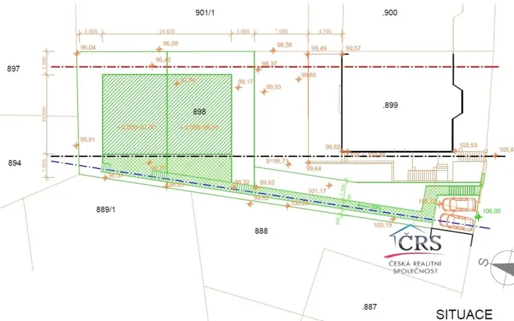 Prodej pozemku pro bydlení, Praha, Na Truhlářce, 575 m2