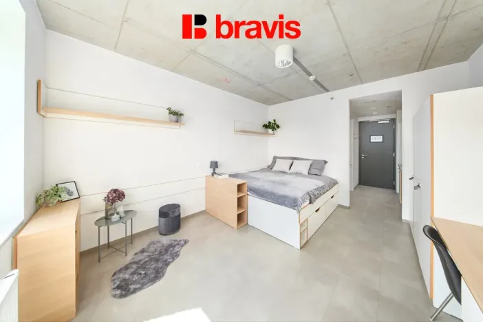 Pronájem bytu 1+kk, Brno - Trnitá, Dornych, 26 m2