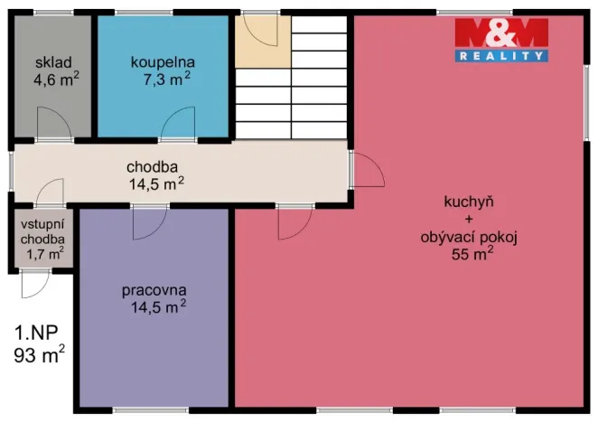 Prodej rodinného domu, Loštice, Trávník, 182 m2