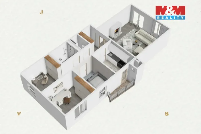 Prodej bytu 4+1, Karlovy Vary - Drahovice, Lidická, 115 m2