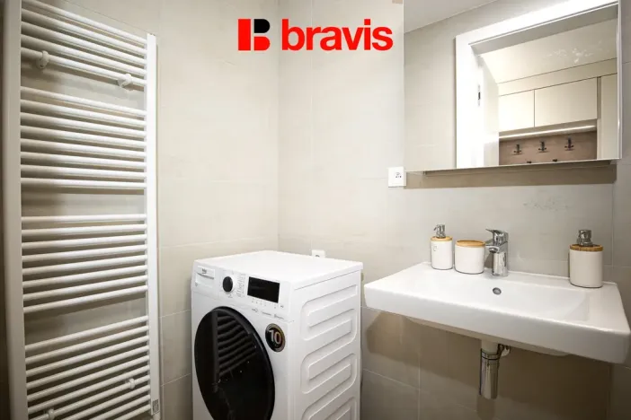 Pronájem bytu 2+kk, Brno - Komín, Bystrcká, 57 m2