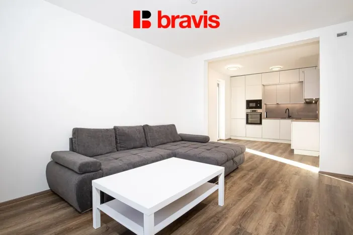 Pronájem bytu 2+kk, Brno - Komín, Bystrcká, 57 m2