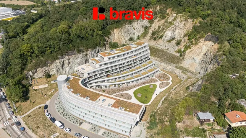 Pronájem kanceláře, Brno - Komín, Bystrcká, 57 m2