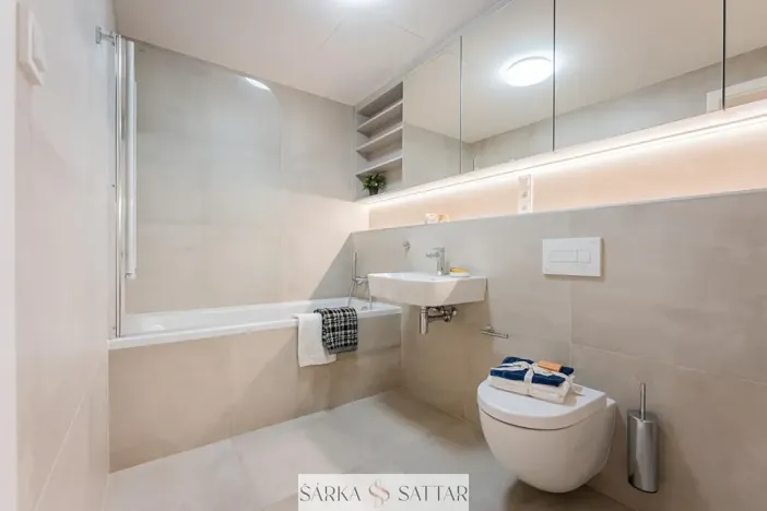 Pronájem bytu 2+kk, Praha - Modřany, Mezi vodami, 58 m2