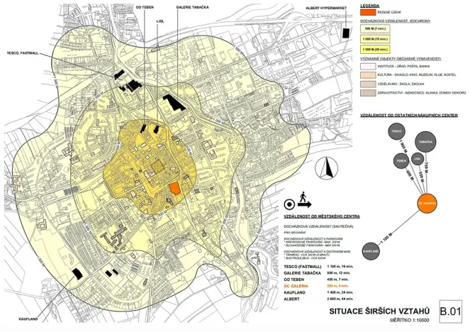 Pronájem obchodního prostoru, Nový Jičín, Gen. Hlaďo, 1200 m2