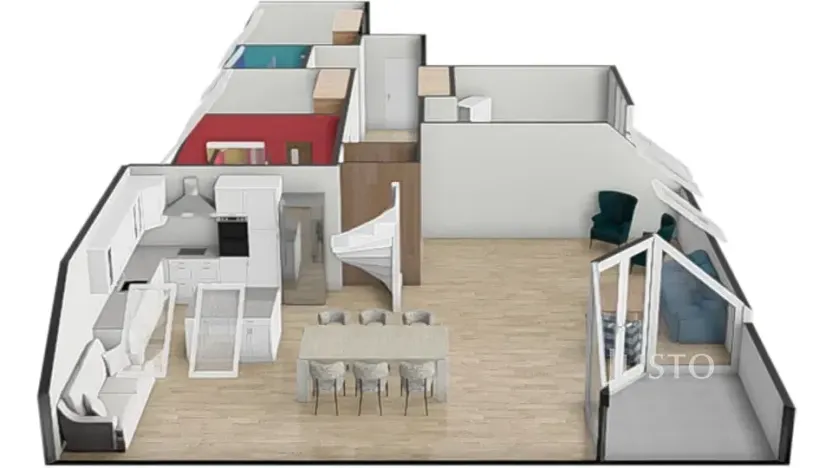 Prodej bytu 5+kk, Písek, Budějovická, 182 m2