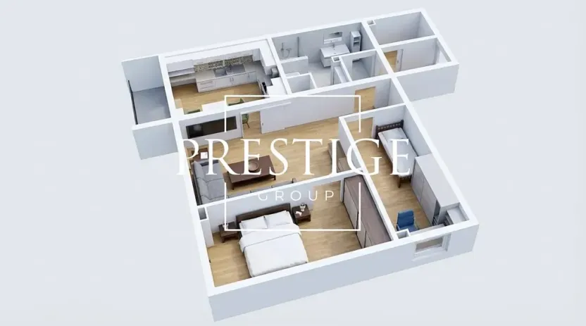 Pronájem bytu 3+1, Praha - Kobylisy, Trousilova, 66 m2