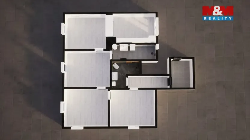 Pronájem bytu 4+kk, Jablonec nad Nisou - Mšeno nad Nisou, U Přehrady, 90 m2