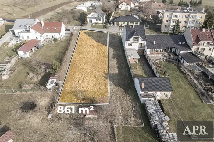 Prodej pozemku pro bydlení, Hradčovice, 861 m2