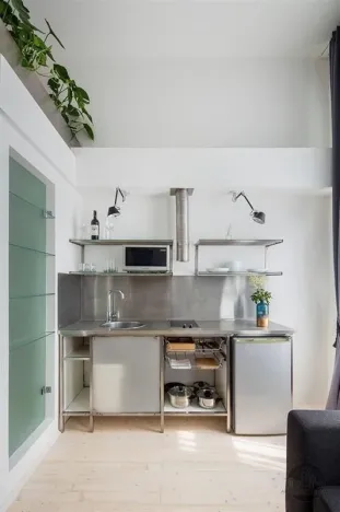 Pronájem bytu 1+kk, Praha - Košíře, Holečkova, 26 m2