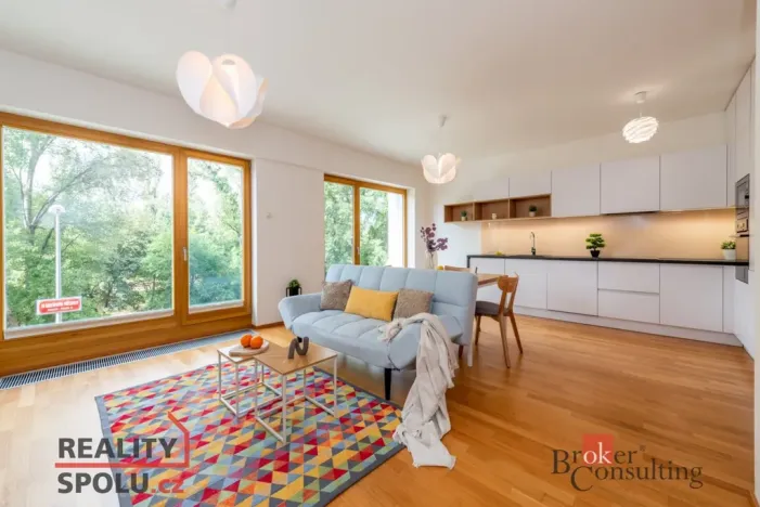 Pronájem bytu 3+kk, Praha - Karlín, Za Karlínským přístavem, 89 m2