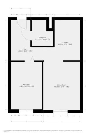 Pronájem bytu 2+kk, Praha - Hostivař, Švehlova, 45 m2