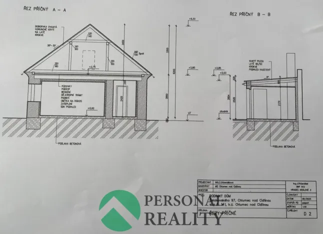 Prodej rodinného domu, Chlumec nad Cidlinou, Čelakovského, 44 m2