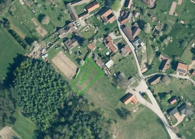 Prodej pozemku, Slavče - Dobrkovská Lhotka, 1007 m2