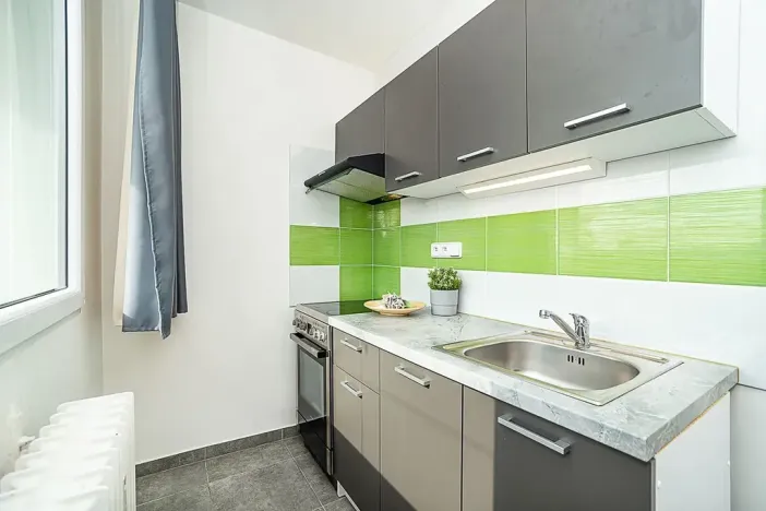 Pronájem bytu 1+kk, Kralupy nad Vltavou, Krakovská, 27 m2