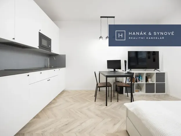 Pronájem bytu 1+kk, Brno, Cejl, 26 m2