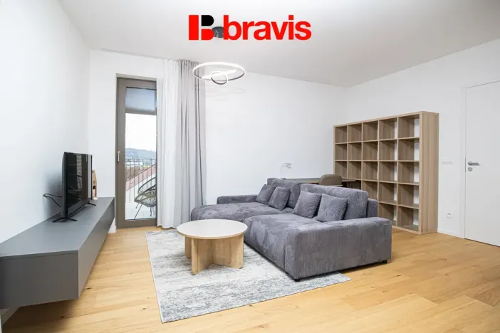 Pronájem bytu 2+kk, Brno - Zábrdovice, Bratislavská, 59 m2