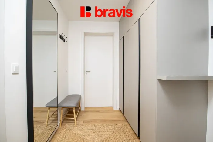 Pronájem bytu 2+kk, Brno - Zábrdovice, Bratislavská, 59 m2